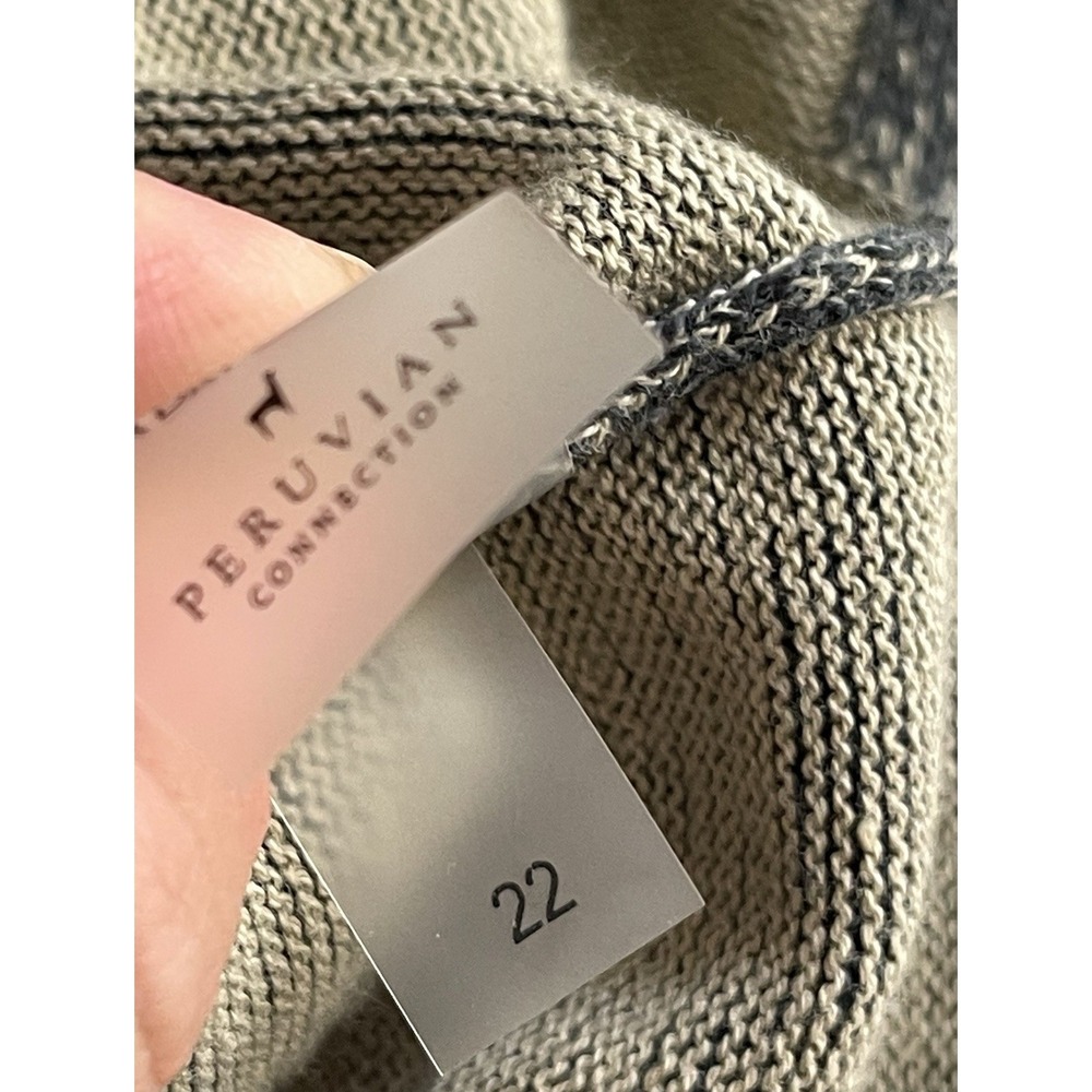 NWT Peruvian Connection Abiquiu Knit Maxi Skirt 100% Cotton Sz M Quiet Luxury - Picture 8 of 10